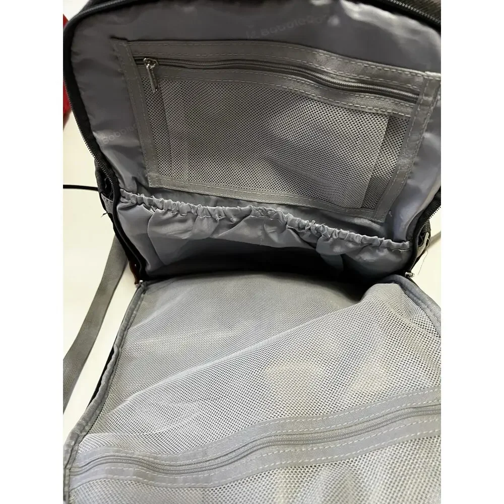 BabbleRoo Diaper Bag Backpack - Dark Gray Waterproof Travel Baby